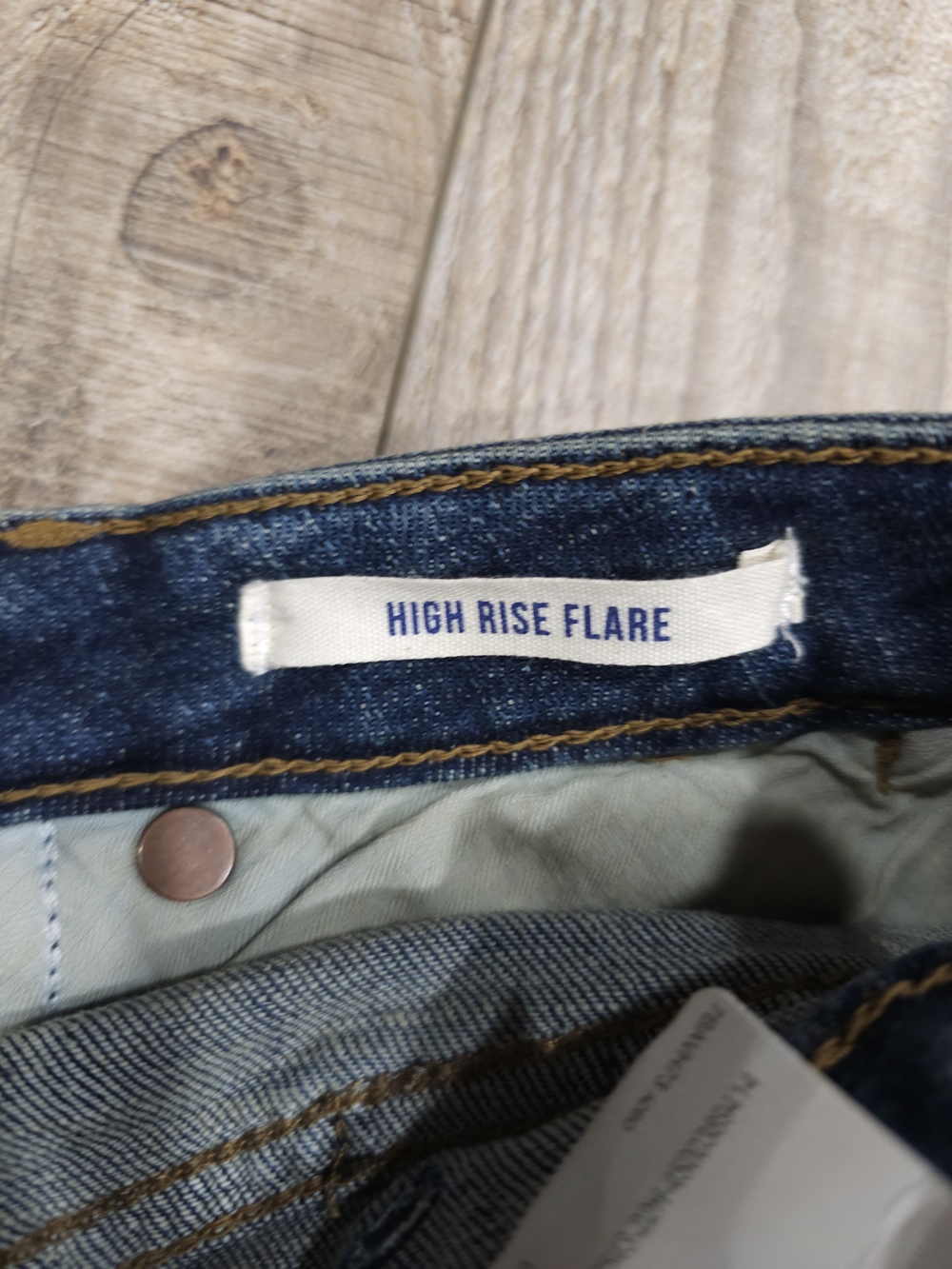 Wrangler Retro 27 Waist High Rise Flare 34 Inseam Womens Nwt Dark Jeans Western - Picture 13 of 15